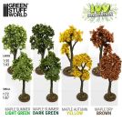 GREEN STUFF WORLD Ivy Foliage - Light Green Maple - Large