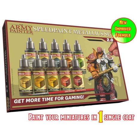 ARMY PAINTER Speedpaint metallic set 2.0