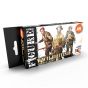 AK INTERACTIVE 11636 WWII BRITISH UNIFORM COLORS
