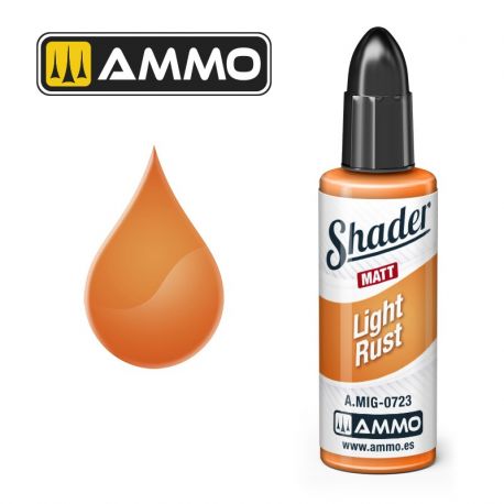 AMMO MATT SHADER Light Rust A.MIG-0723