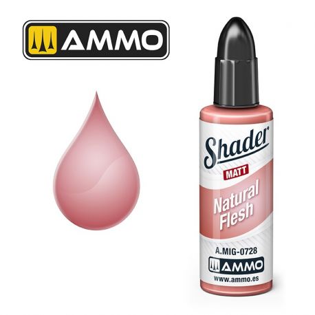 AMMO MATT SHADER Natural Flesh A.MIG-0728