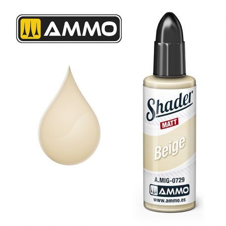 AMMO MATT SHADER Beige A.MIG-0729