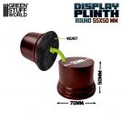 GREEN STUFF WORLD Basetta tonda nero 5,5cm