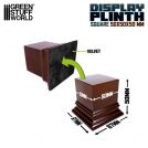 GREEN STUFF WORLD Basetta quadrata nocciola 8x8