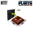 GREEN STUFF WORLD Square Wood display bases 5x5 cm - Hazelnut