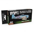 AK INTERACTIVE RCS111 WWII US Navy & USMC Aircraft Colors