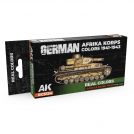 AK INTERACTIVE RCS124 German Afrika Korps Colors 1941-1943