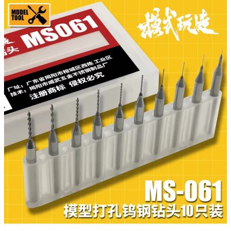 MSWZ Tools Set 10 punte al tungsteno