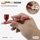 NEOECO NEOECO NCT-135 Aluminum Lightweight Airbrush Kit 0,2mm