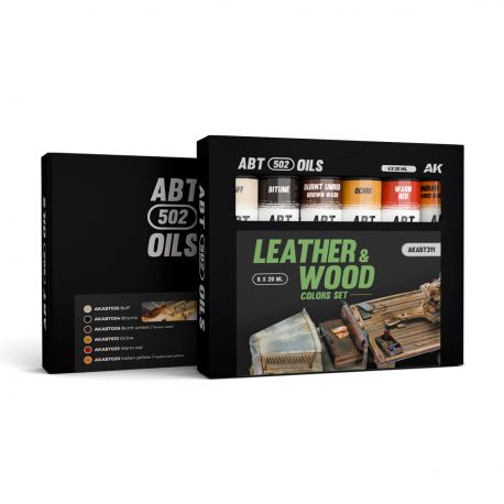 ABTEILUNG 502 LEATHER & WOOD COLORS SET