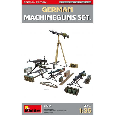 MINIART MI53044 GERMAN MACHINEGUNS SET. SPECIAL EDITION 1/35