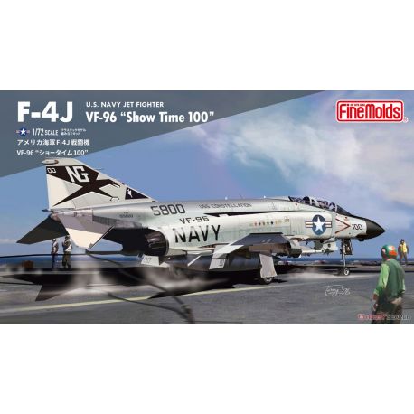 FINE MOLDS F-4J Jet Fighter VF-96 ”Showtime100” 1//72