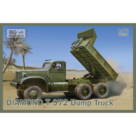 IBG MODELS 72021 Diamond T 972 Dump Truck