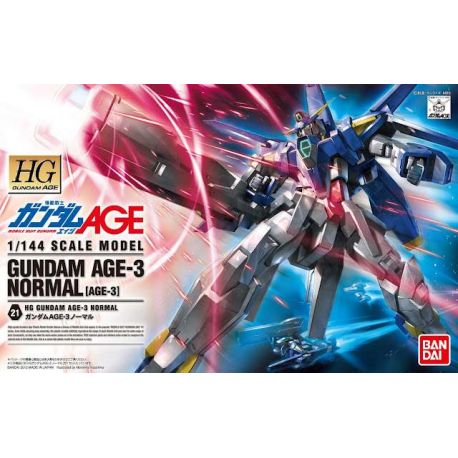 BANDAI HIGH GRADE HG gundam age-3 normal 1/144