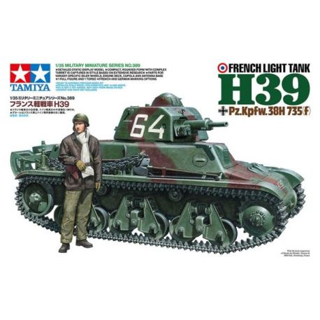 TAMIYA 35389 French light Tank H39 1/35