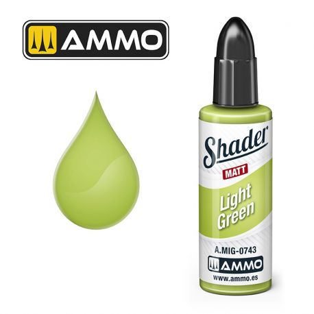 MATT SHADER Light Green A.MIG-0743