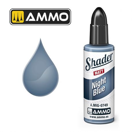 MATT SHADER Night Blue A.MIG-0749