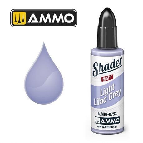 MATT SHADER Light Lilac Grey A.MIG-0753