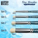 GREEN STUFF WORLD BLUE SERIES Dry Brush - Size 3