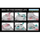 RYE FIELD MODEL 5132 M4A3 76W VVSS Sherman late STANDARD VERSION