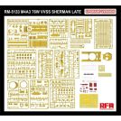 RYE FIELD MODEL 5136 M4A3 76W VVSS Sherman late UPGRADE full interior