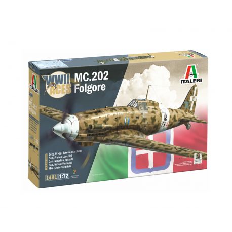 ITALERI 1481 MC.202 Folgore 1/72