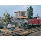 VOLLMER 45731 Scala HO Cabina di segnalazione Moosbach in mattoni a due piani