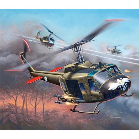 REVELL 04983 Bell UH-1H Gunship