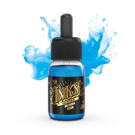 AK INTERACTIVE CYAN– INK 30ml