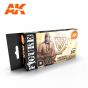 AK INTERACTIVE 11628 DAK Soldiers Uniform Colors Set