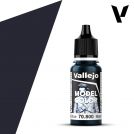 VALLEJO MODEL COLOR 180 GUNMETAL BLUE 70800