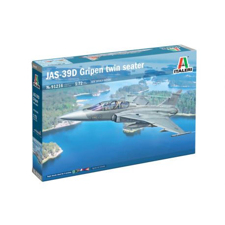 ITALERI 91216 JAS-39D Gripen Twin Seater 1/72