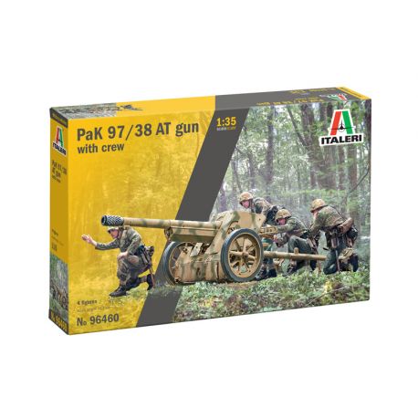 ITALERI 96460 Pak 97/38 AT Gun with crew