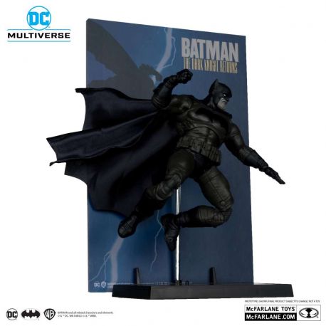 Dc multiverse cover recreations the dark knight returns batman figure