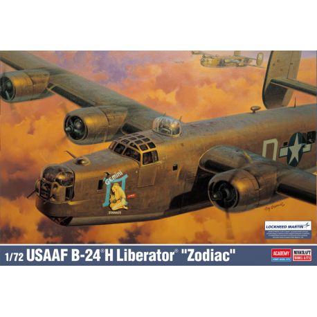 ACADEMY 12584 Consolidated B-24 H Liberator - Zodiac Decals