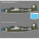 ACADEMY 12584 Consolidated B-24 H Liberator - Zodiac Decals