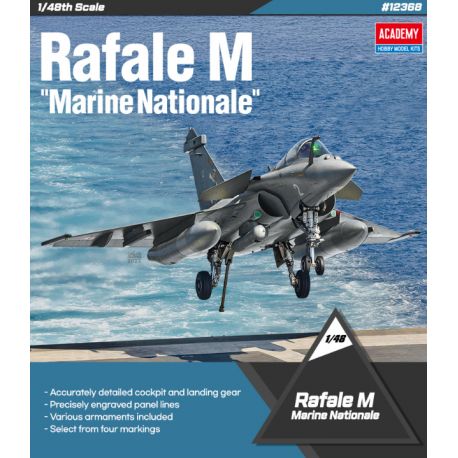 ACADEMY 12368 Dassault Rafale M - Marine Nationale