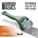 GREEN STUFF WORLD Rolling pin with Handle - Cobblestone