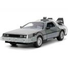 Back To The Future Part 1 - 1982 De Lorean Dmc 12 - 1:24 Die-Cast Model With Lights