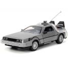 Back To The Future Part 1 - 1982 De Lorean Dmc 12 - 1:24 Die-Cast Model With Lights
