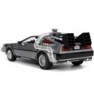 Back To The Future Part 1 - 1982 De Lorean Dmc 12 - 1:24 Die-Cast Model With Lights