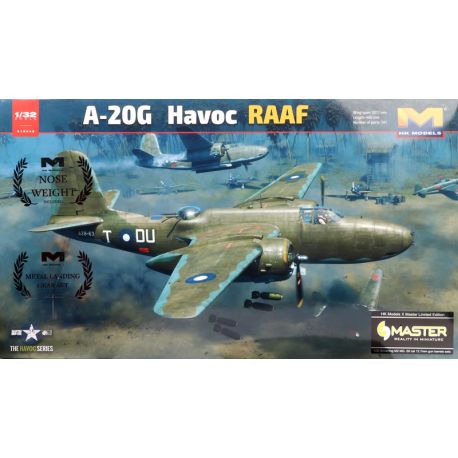 HONG KONG MODEL A-20G Havoc RAAF Master Version Limited Edition