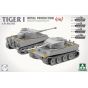 TAKOM 2197 Tiger I Initial Production 4 in 1 s.Pz.Abt. 502