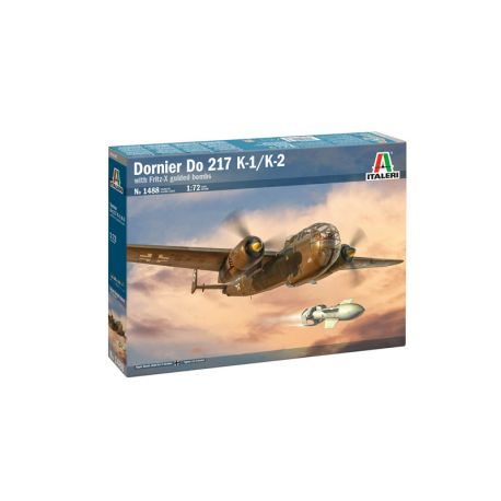 ITALERI 1488 DO 217 K-1/K-2 with FRITZ X 1/72