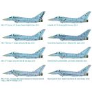 ITALERI 1355 EF 2000 TYPHOON single seater 1/72