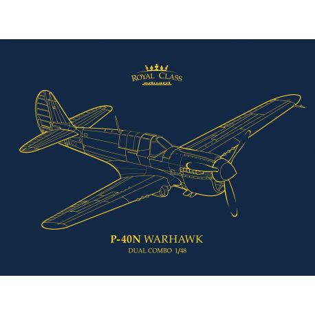 EDUARD R0025 P-40N Warhawk - The Royal Class
