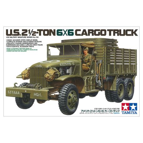 TAMIYA 35218 US 2 1/2 ton 6x6 Cargo Truck