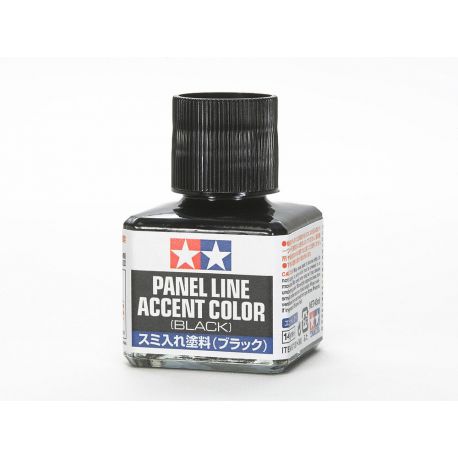 TAMIYA 87131 PANEL ACCENT LINE, BLACK