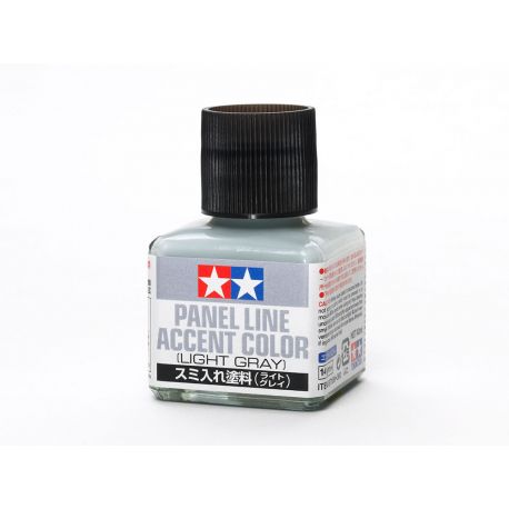 Tamiya 87189 Panel Line Accent Color (Light Gray)