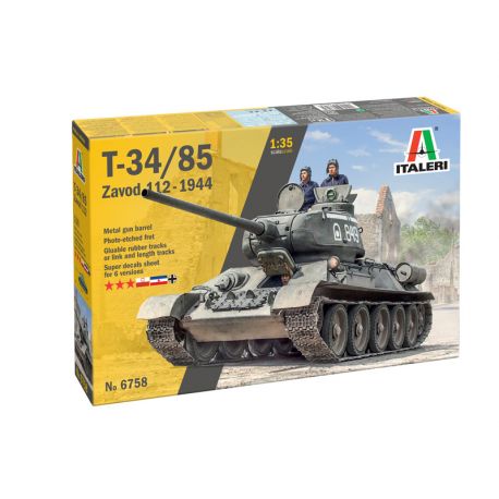 ITALERI 6758 T34/85 Zavod 112 -1944